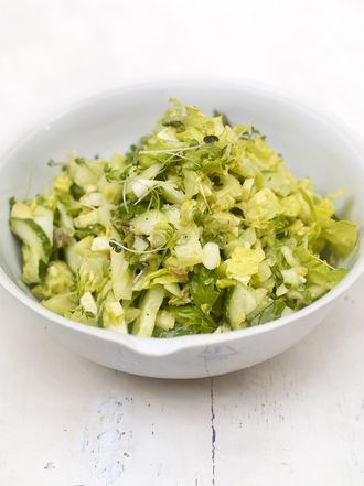 Everyday green chopped salad