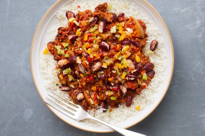 Microwave recipes - microwave chilli from Jamie's £1 Wonders