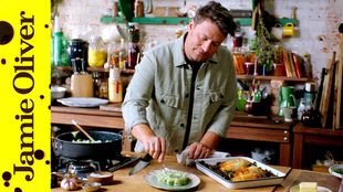 Filo chicken Kiev: Jamie Oliver