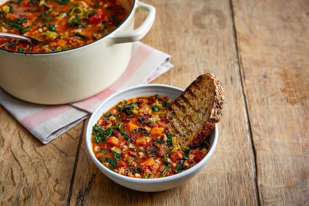 Minestrone soup - the perfect student dinner
